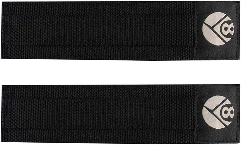 Origin8 Pro-Grip II Pedal Straps - Black - Image 1